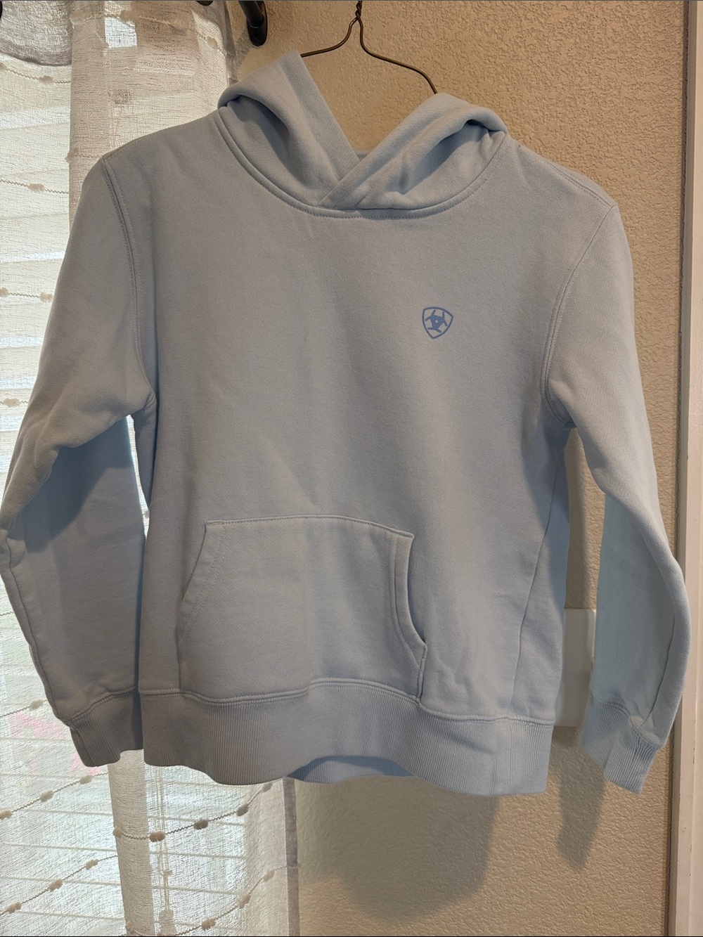 Ariat Girls Pastel Blue Kids Pullover Hoodie